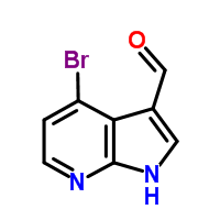 4-Bromo-1H-pyrrolo[2,3-b]pyridine-3-carbaldehyde 1000340-35-1